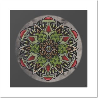 Photosynthesis Mandala T-shirt Posters and Art